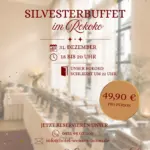 Silvesterbuffet im Rokoko